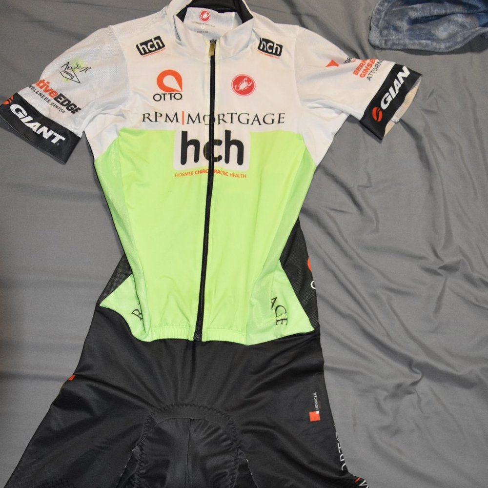 Castelli one piece cycling or triathlon suit